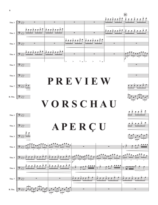 Product gallery: Page 10 of 21 Vertigo , , (Trombone ensemble 1-8 trombones)