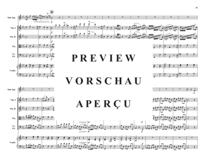 Product gallery: Page 16 of 21 Concerto in Es , , (trumpet + chamber orchestra)