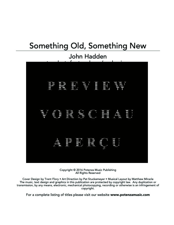 Product gallery: Page 3 of 11 Something Old, Something New, , (Duet trombone/euphonium)