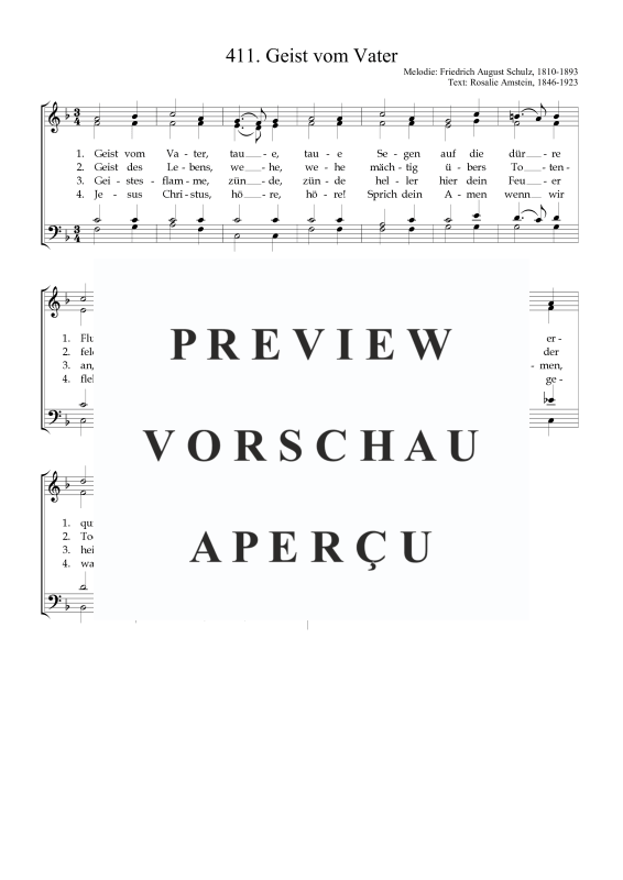 Produktbild zu: Geist vom VaterFriedrich August Schulz