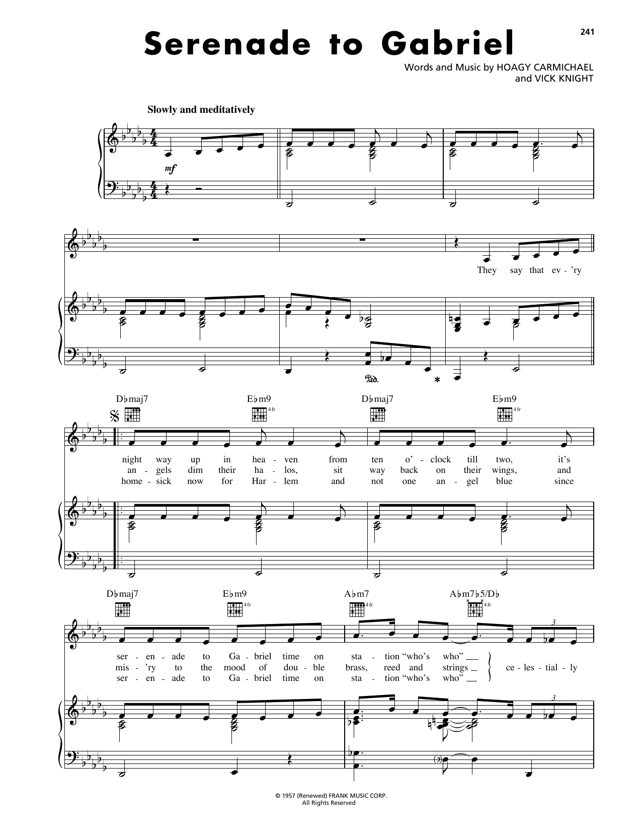 Product picture to: Serenade To Gabriel