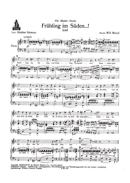 Produktbild zu: Frühling im Süden