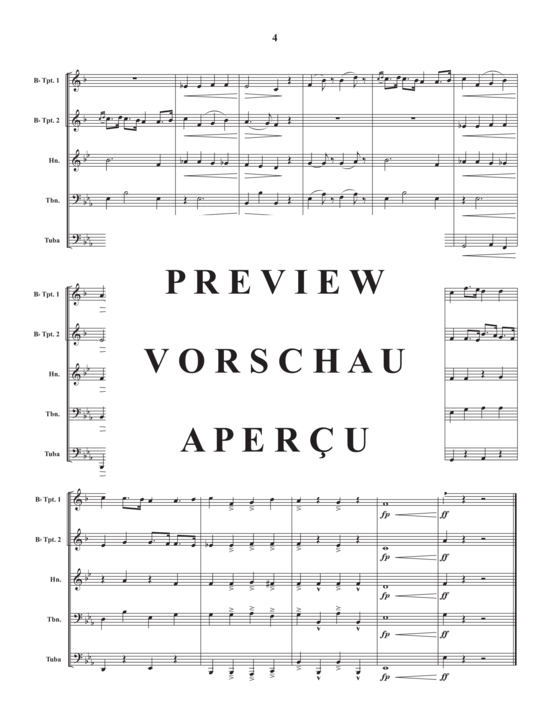 Produktgalerie: Seite 6 von 11 Country Gardens , , (Blechbläser Quintett)