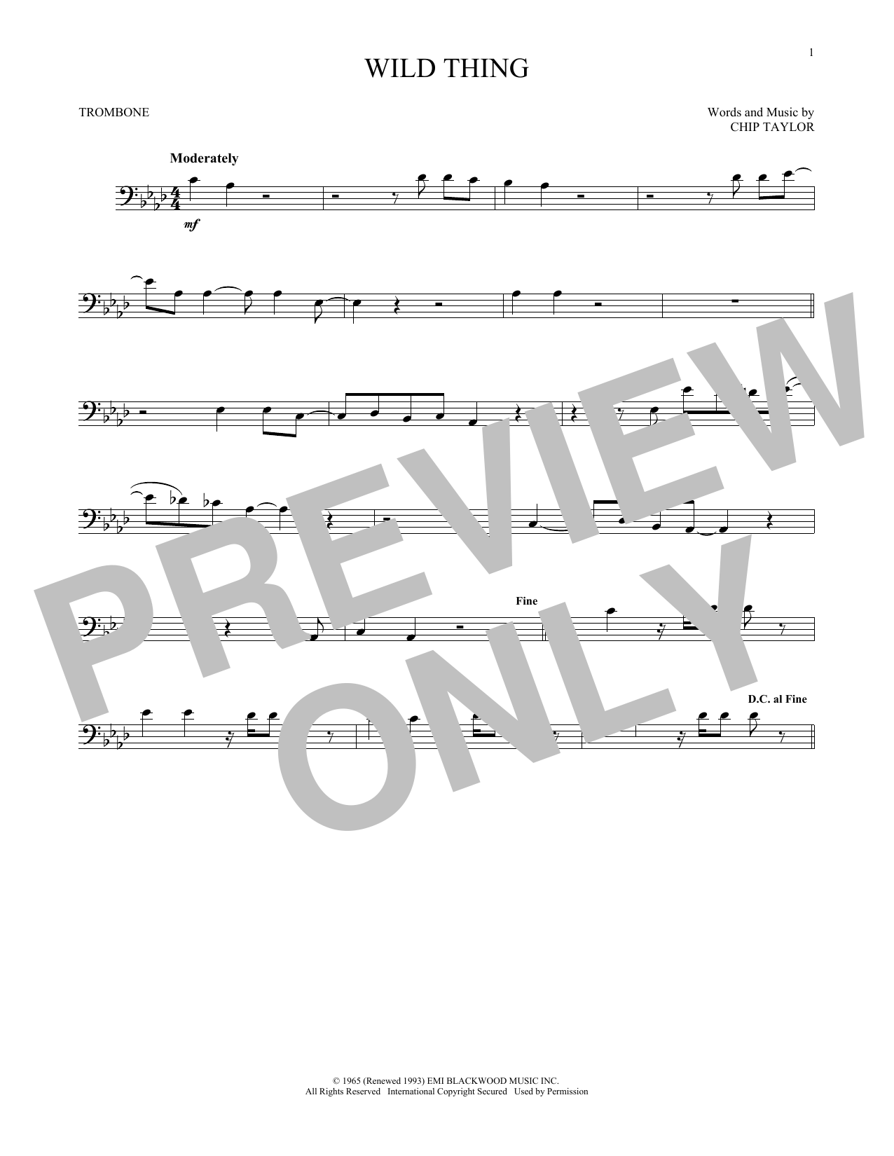 Product gallery: Page 1 of 1 Wild Thing, The Troggs