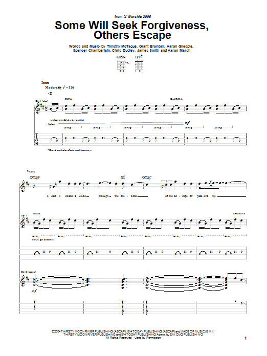 Produktgalerie: Seite 1 von 1 Some Will Seek Forgiveness, Others Escape, Underoath, Gitarre