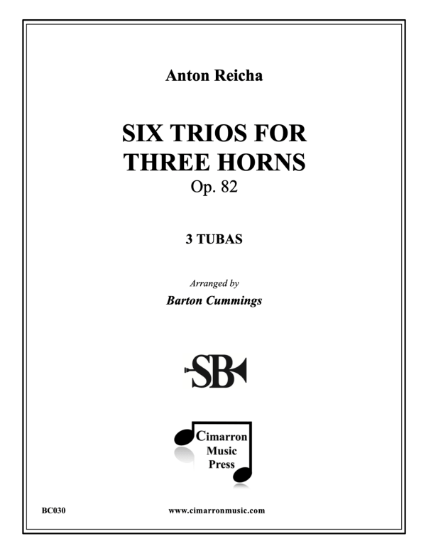Produktbild zu: Sechs Trios für drei HörnerAntoine-Joseph Reicha