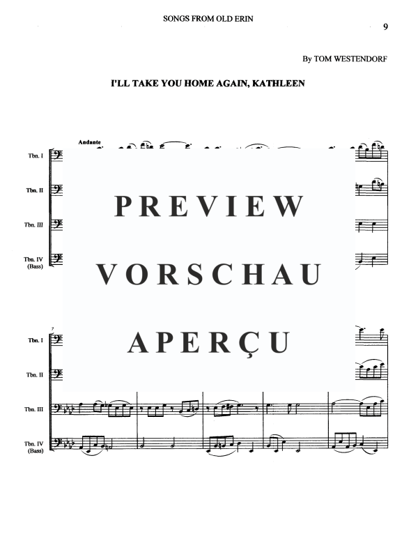 Produktgalerie: Seite 11 von 11 Songs From Old Erin, , Posaunen Quartett