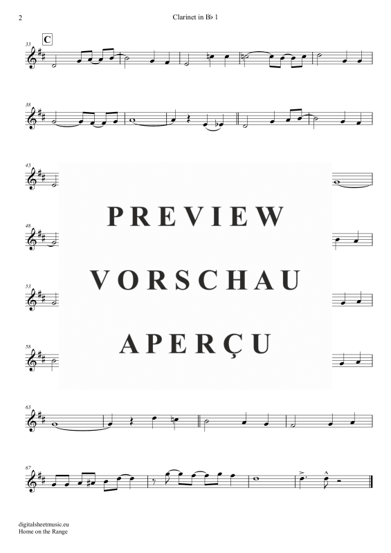 gallery: Home On The Range, American Folk Song, (Klarinetten Trio + Klavier)