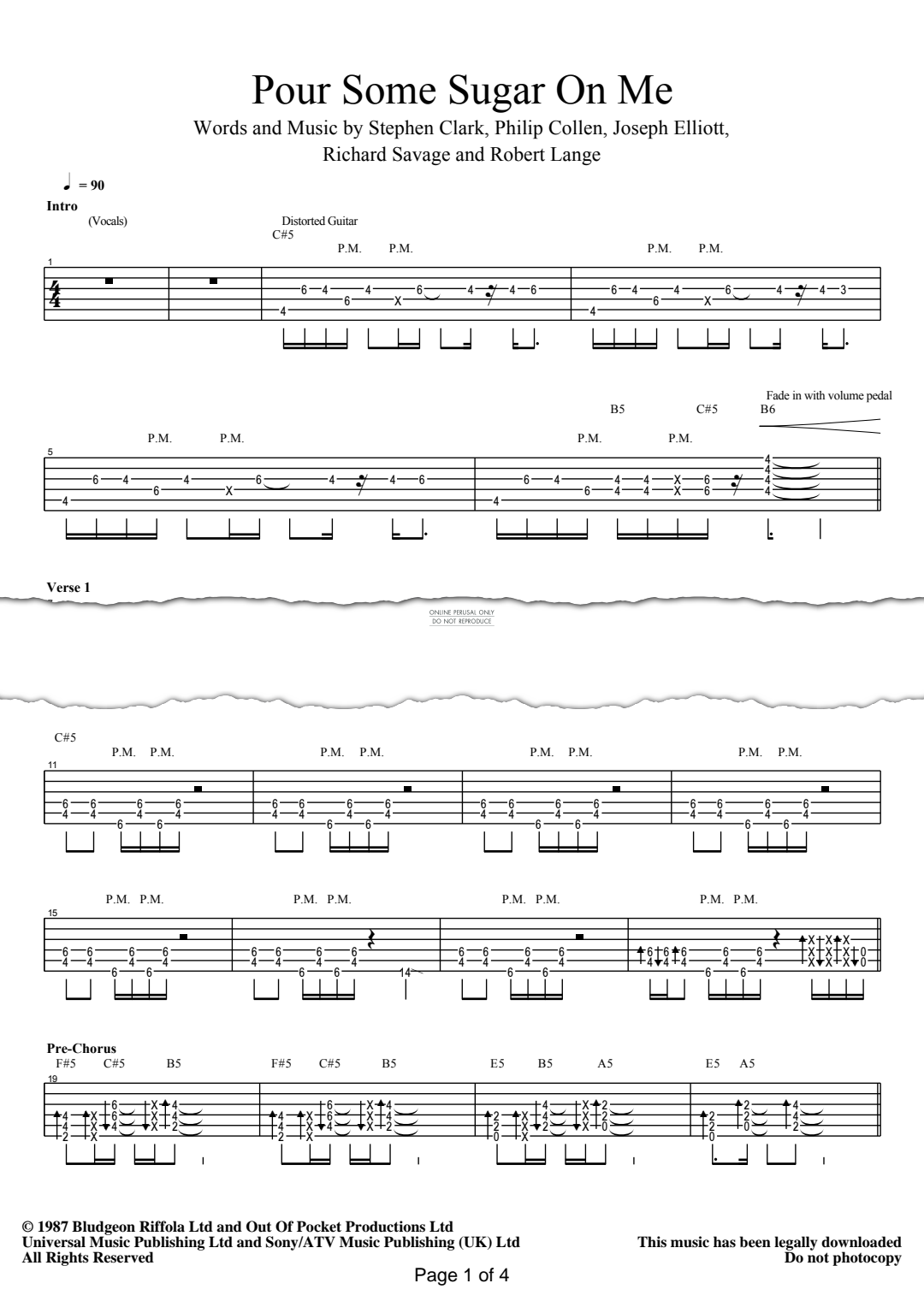 gallery: Pour Some Sugar On Me, Def Leppard