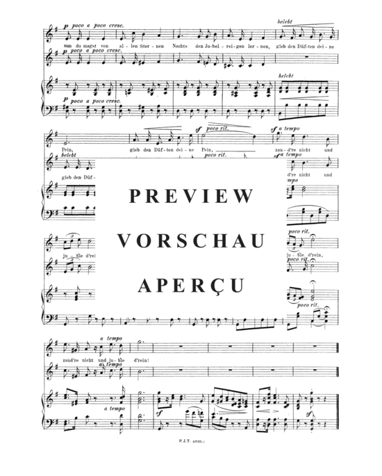 Product gallery: Page 4 of 4 Frühlingsjubel , , Piano and Voice