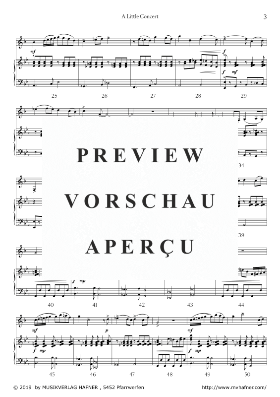 Product gallery: Page 6 of 11 A Little Concert, , (clarinet in Bb and piano)