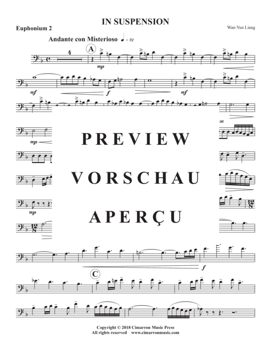 Product gallery: Page 16 of 21 In Suspension , , (Euphonium Quartet)