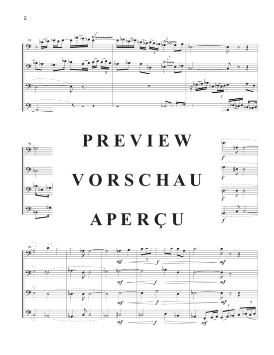 Product gallery: Page 5 of 21 Prelude and Intrada , , (4 euphonium or trombone quartet)