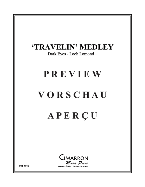 Produktgalerie: Seite 2 von 8 Travelin Medly , , (Blechbläser Trio für Trompete in B, Horn in F oder Posaune + Tuba)