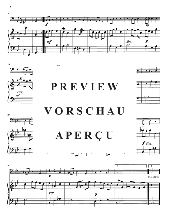 Produktgalerie: Seite 10 von 14 Sonata No. 6 , , (Tuba + Klavier)