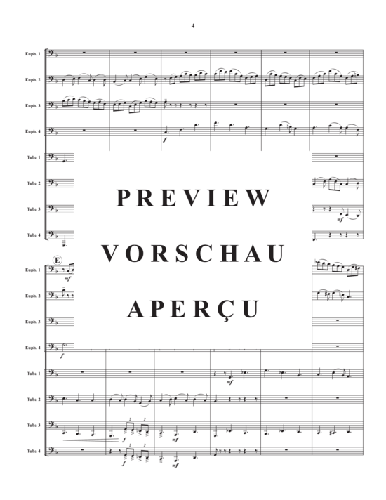 Product gallery: Page 6 of 20 Jesus, meine Freude (Jesu Joy of Man´s Desiring) , ,  (Tuba Ensemble EEEETTTT)