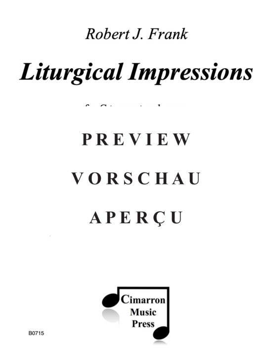 Produktgalerie: Seite 2 von 21 Liturgical Impressions , , (Trompete in C und Orgel)