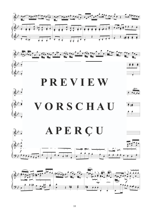 Produktgalerie: Seite 11 von 11 Flute Concerto in G minor, , Flöte und Cembalo
