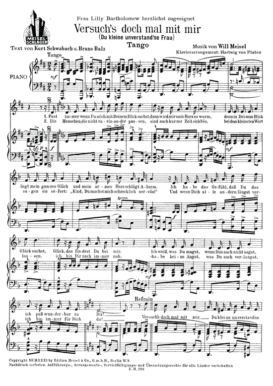 Produktbild zu: Versuchs doch mal mit mirTango