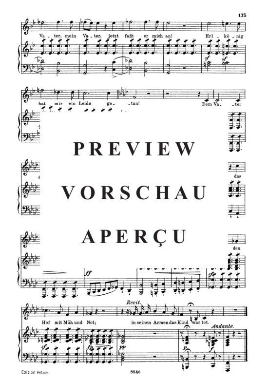 gallery: Erlkönig D.328 , , (Gesang mittel + Klavier)