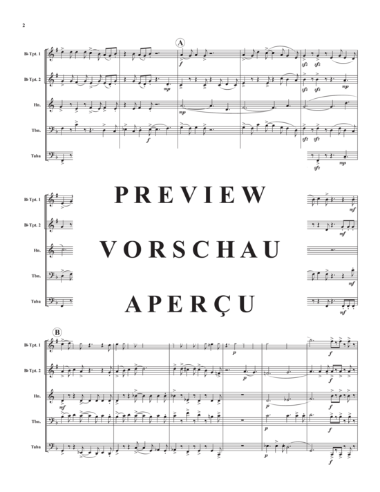 Produktgalerie: Seite 4 von 16 Walkin´ , , (Blechbläserquintett)