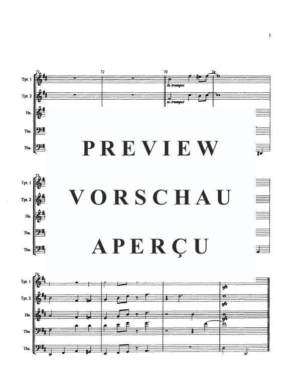 Produktgalerie: Seite 7 von 11 In Apple Blossom Time, , Blechbläser Quintett