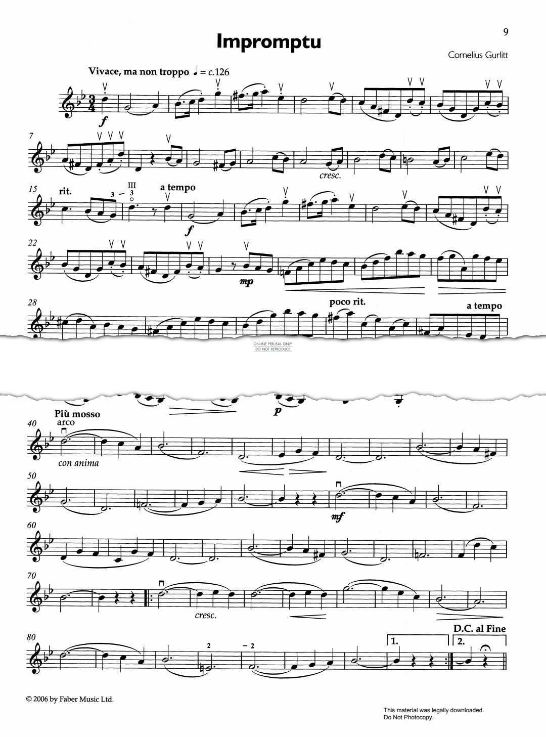 Product gallery: Page 1 of 1 Impromptu, Cornelius Gurlitt