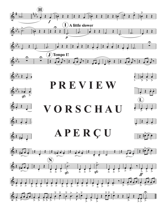 Produktgalerie: Seite 13 von 17 The Man on the Flying Trapeze , , (Blechbläserquintett)