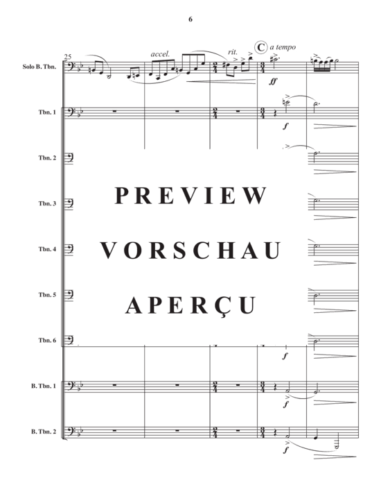 Product gallery: Page 8 of 21 Songs of the forest , , (Trombone ensemble 8 parts + bass trombone solo)