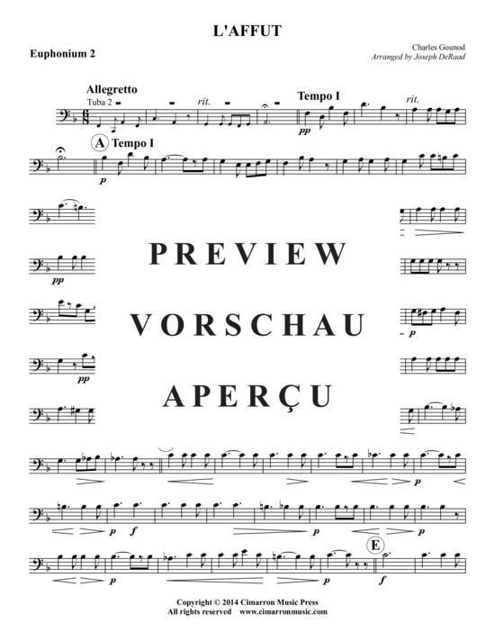 Product gallery: Page 10 of 17 L'Affut , , (2x Baritone, 2x Tuba)