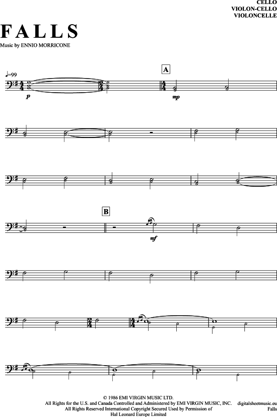 Produktbild zu: Falls Ennio Morricone