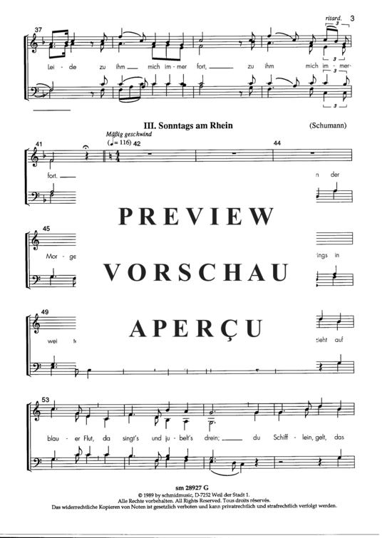 Product gallery: Page 5 of 7 Bei uns zuhaus , , (mixed choir + piano)