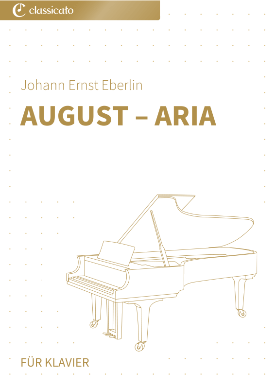 Produktbild zu: August - AriaJohann Ernst Eberlin
