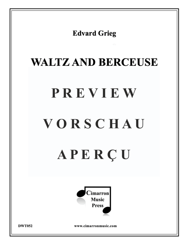 Product gallery: Page 2 of 11 Walzer und Wiegenlied op. 38 No. 7, , Brass Quintet