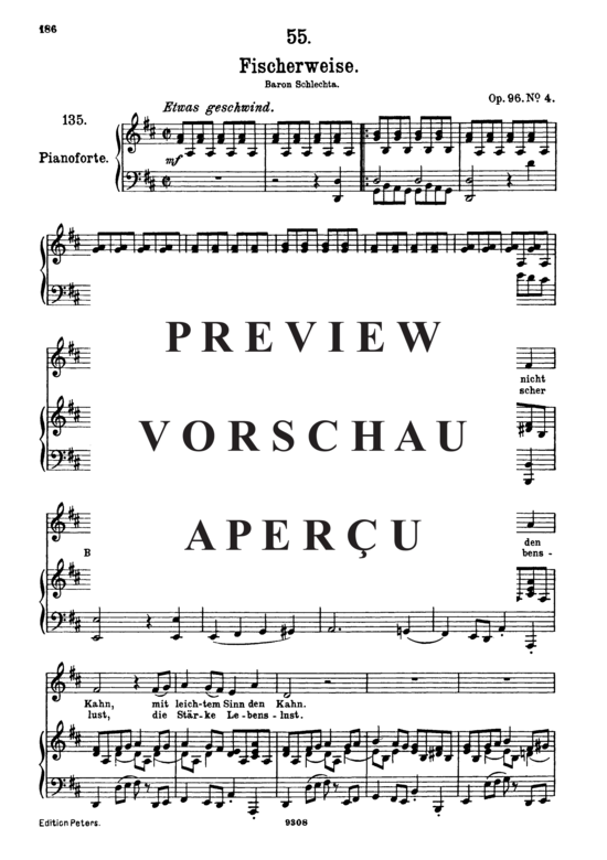 gallery: Fischerweise D.881 , , (Gesang hoch + Klavier)