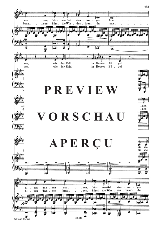 Product gallery: Page 4 of 14 Waldes-Nacht D.708, , Medium Voice and Piano