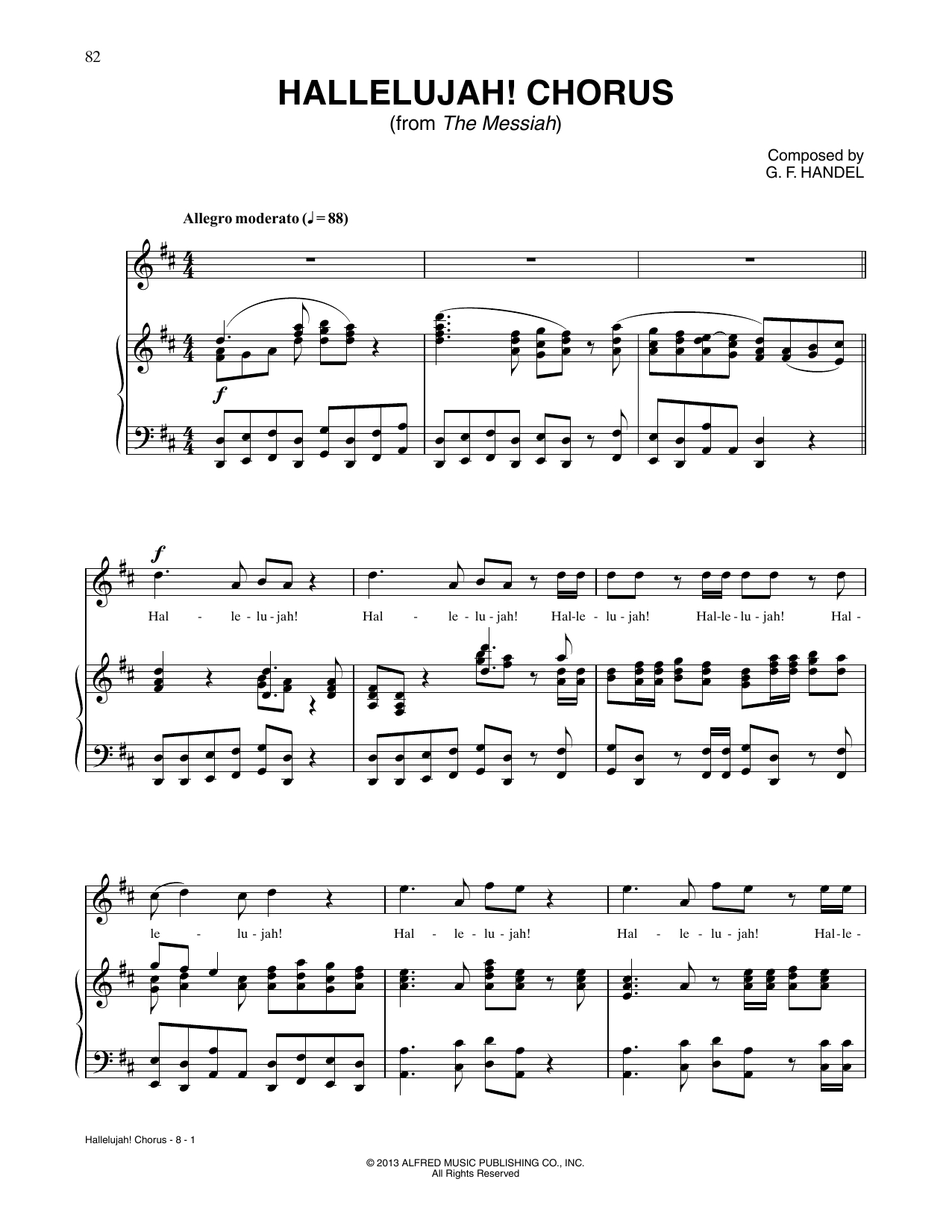 Produktbild zu: Hallelujah Chorus