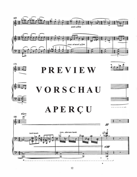 Product gallery: Page 14 of 18 Nightpiece , , (clarinet + piano)