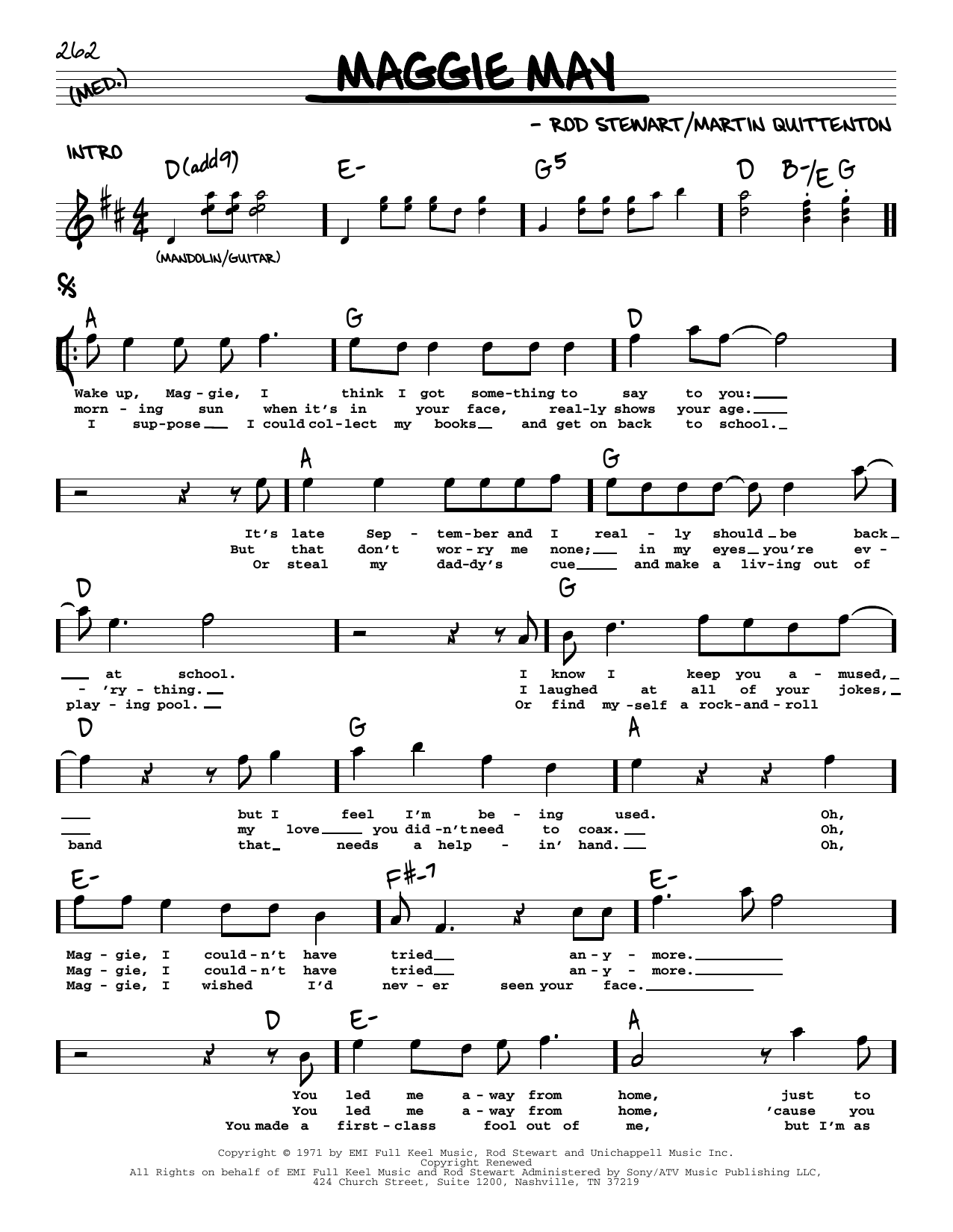 Produktbild zu: Maggie May
