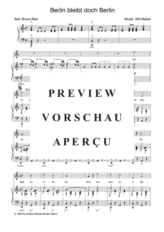 Produktgalerie: Seite 4 von 4 Berlin bleibt doch Berlin, Sängerknaben, 	Schöneberger, Klavier und Gesang