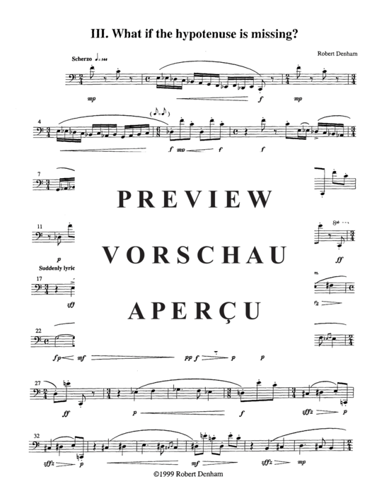 Product gallery: Page 6 of 7 Three Predicaments , , (Tuba Solo)