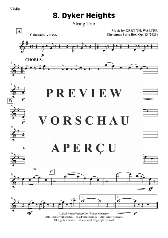 Produktgalerie: Seite 4 von 7 Dyker Heights, , (Streicher Trio)