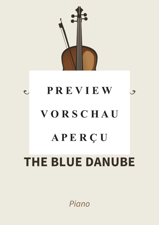 gallery: The Blue Danube , , (Klavier Solo)