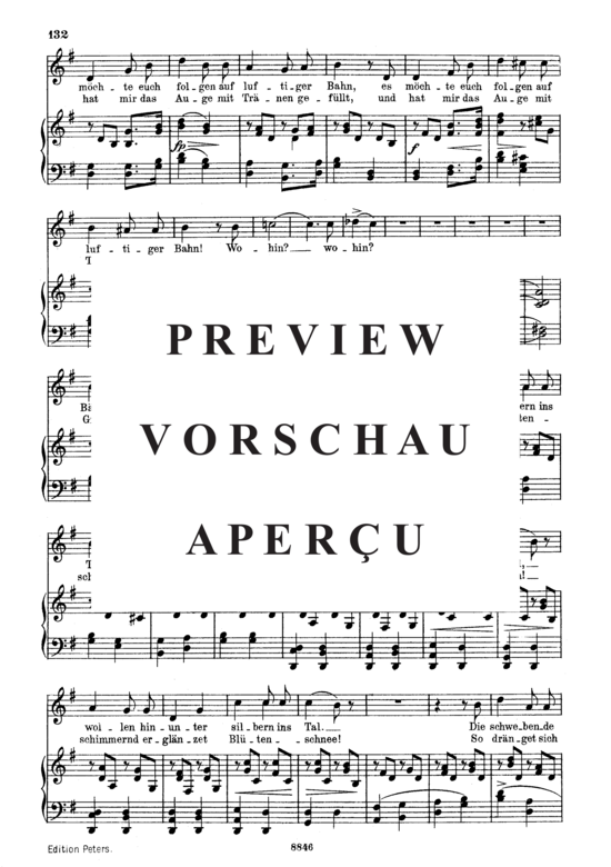 Product gallery: Page 3 of 5 Frühlingssehnsucht, D.957-3 (Schwanengesang), , Medium Voice and Piano