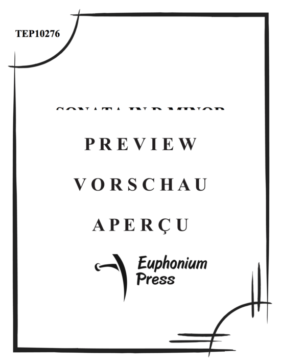 Produktgalerie: Seite 2 von 12 Sonata in D Minor , , (Tuba + Klavier)