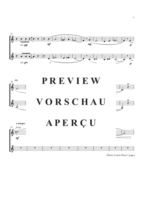 Produktgalerie: Seite 6 von 8 Elegies , , (Horn Duett)