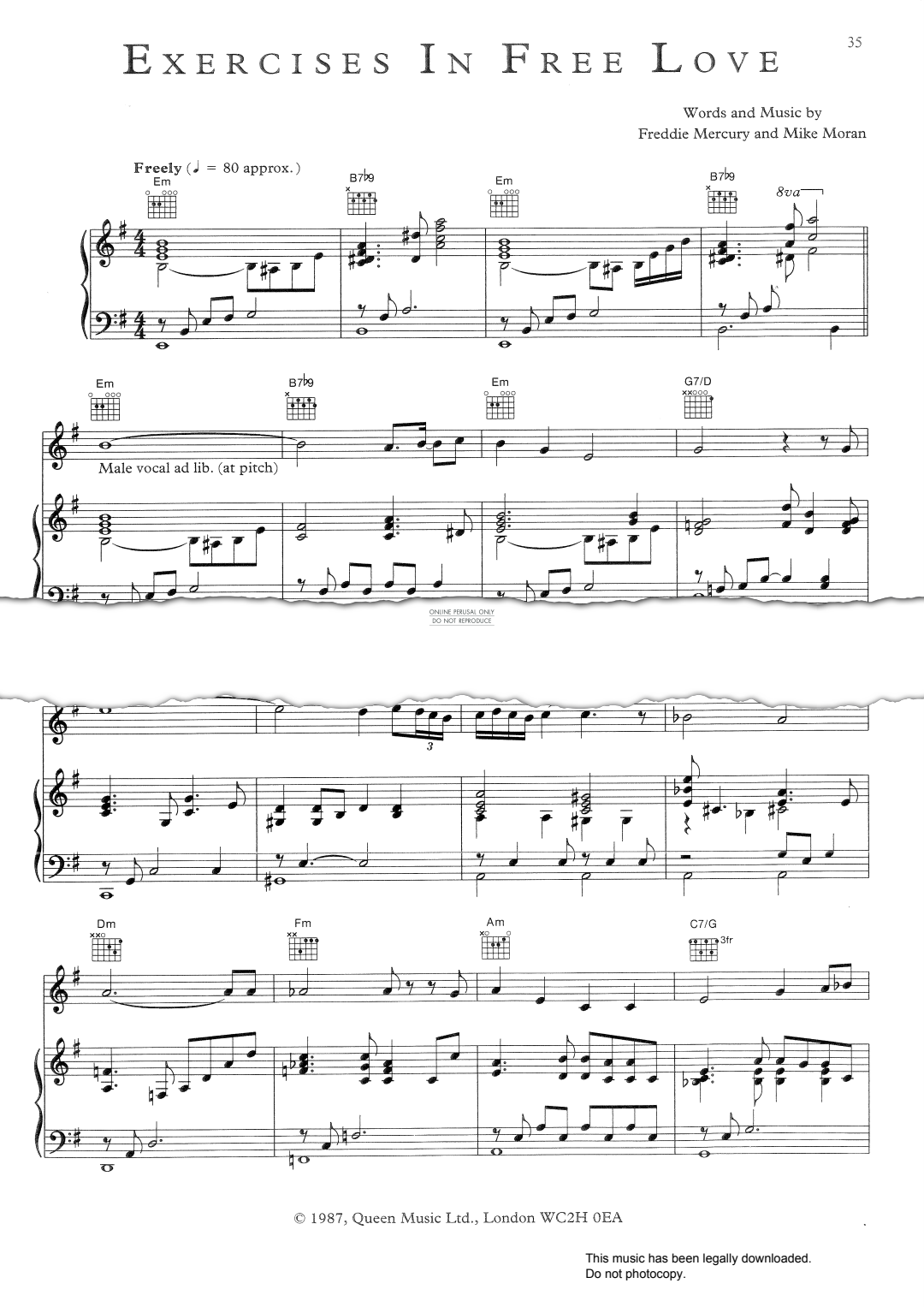 Produktbild zu: Exercises In Free Love