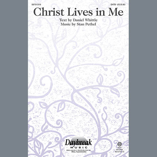 cover: Christ Lives In Me, Stan Pethel
