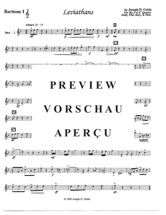 Product gallery: Page 8 of 12 Leviathans , , (Tuba Quartett EETT)