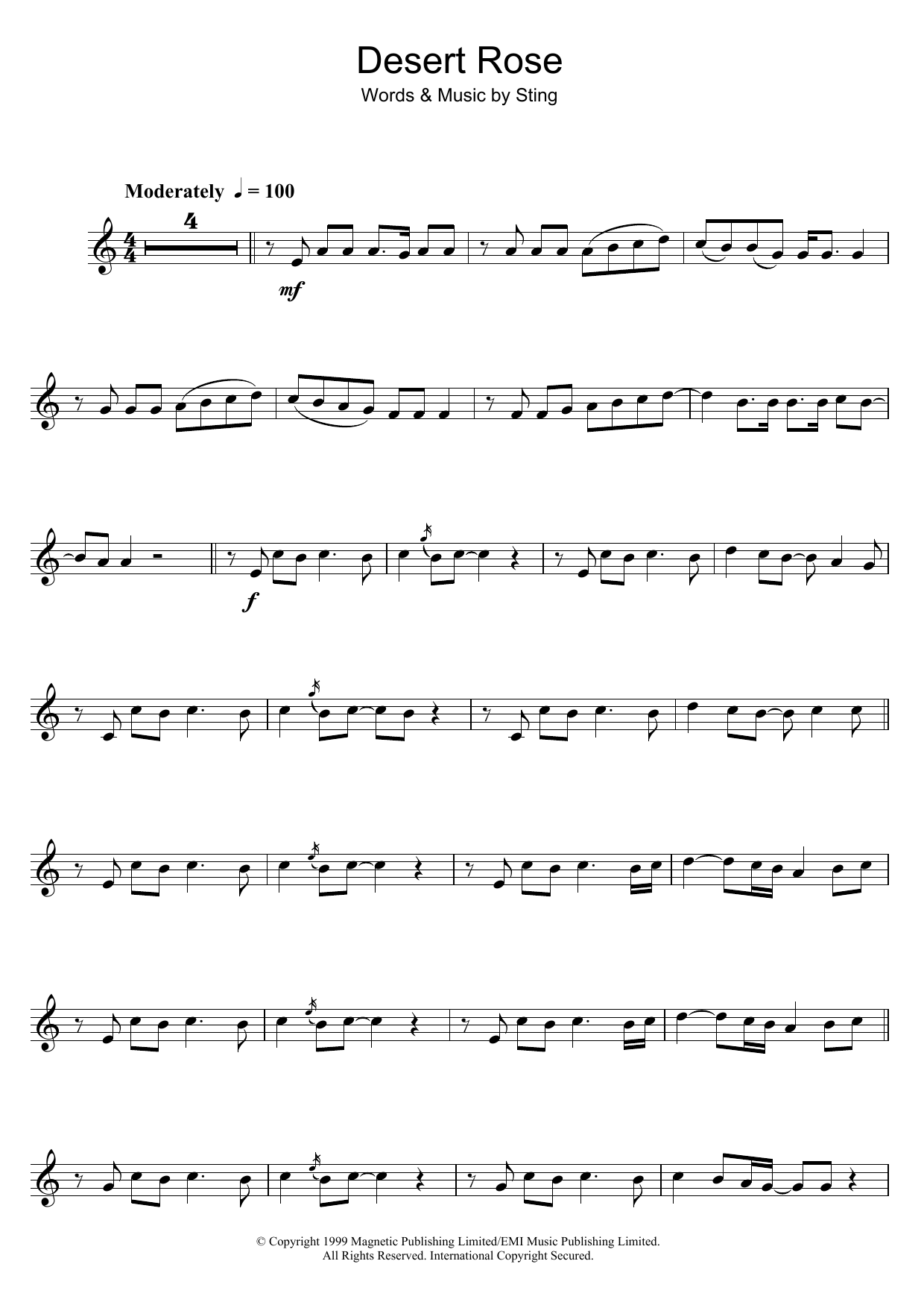 Product gallery: Page 1 of 1 Desert Rose, Sting